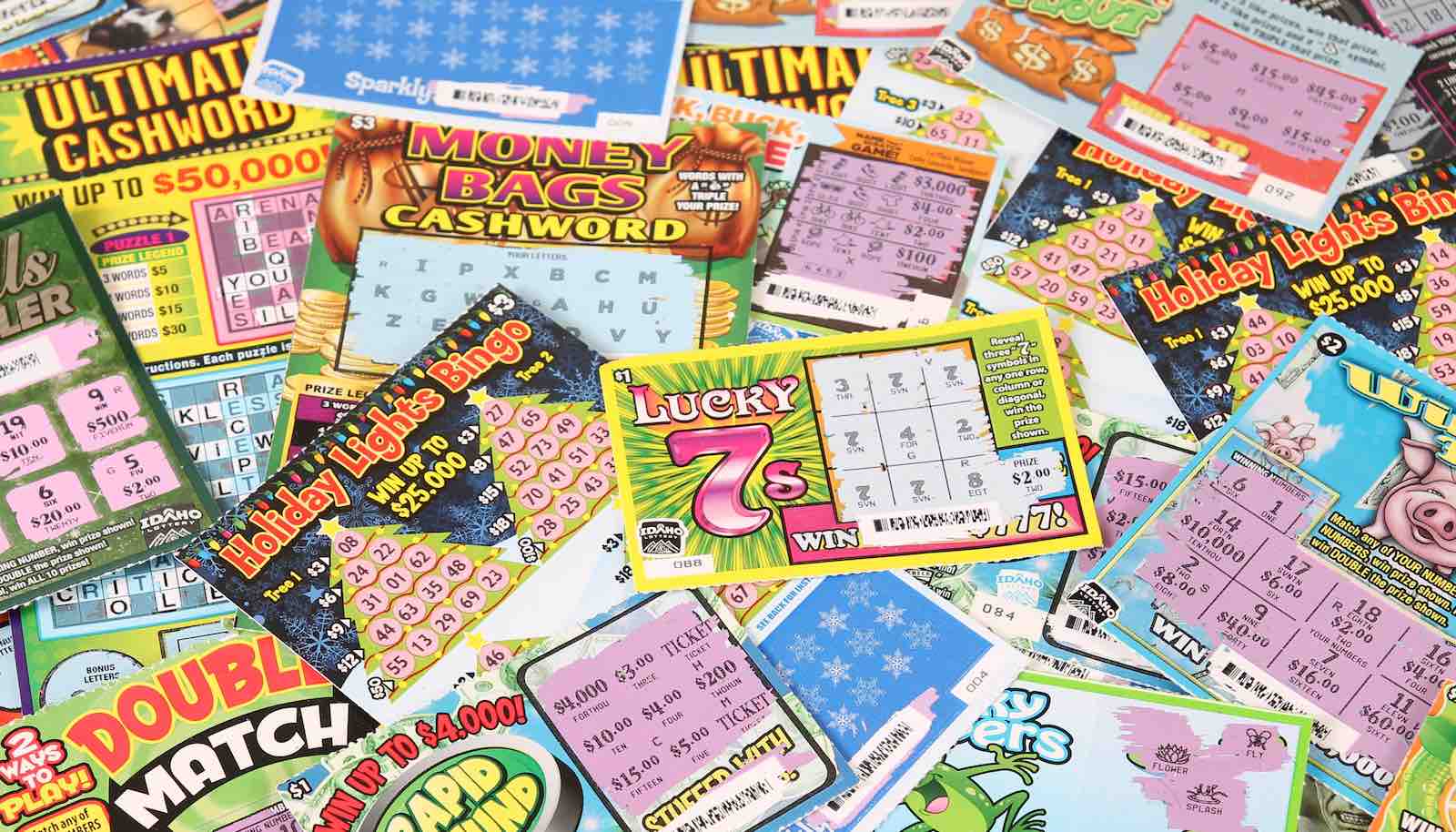 scratch off lottery tickets