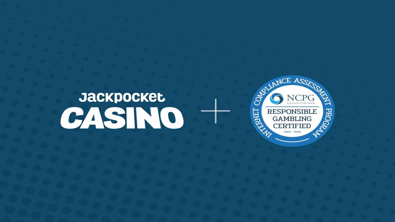 Jackpocket casino logo and RGC certification