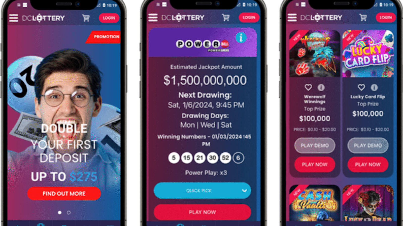 dc lottery app