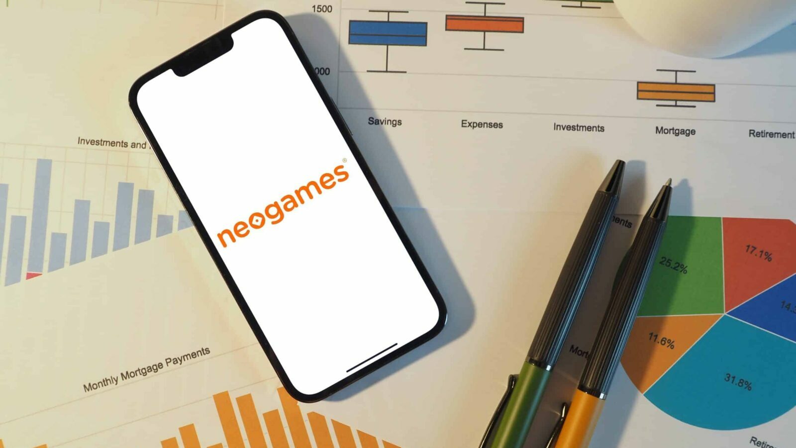 neogames logo phone charts