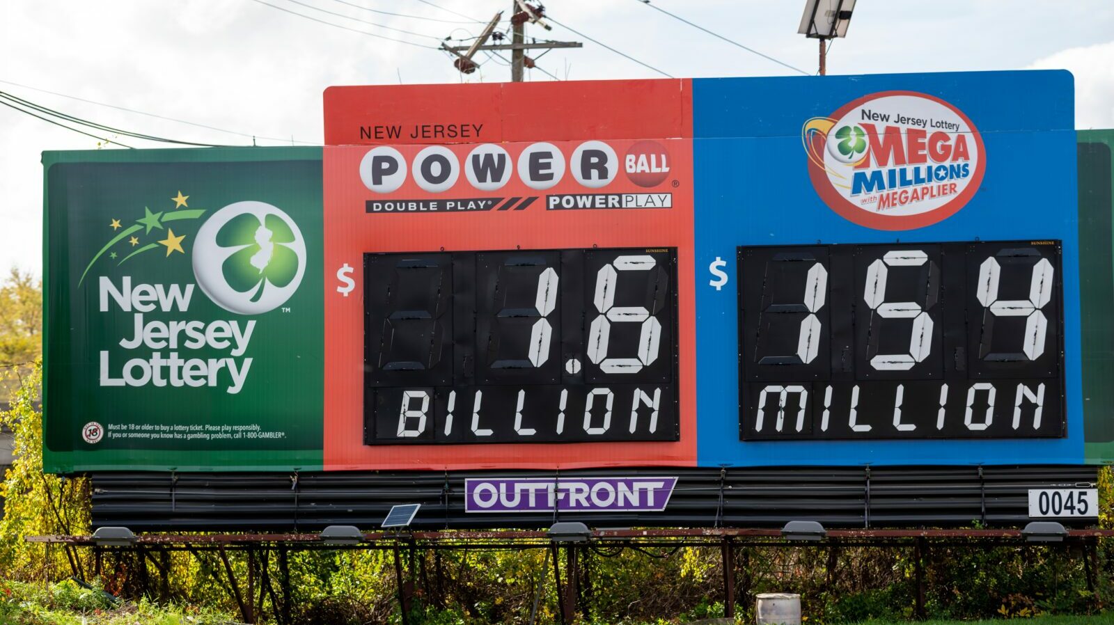 new jersey lottery billboard