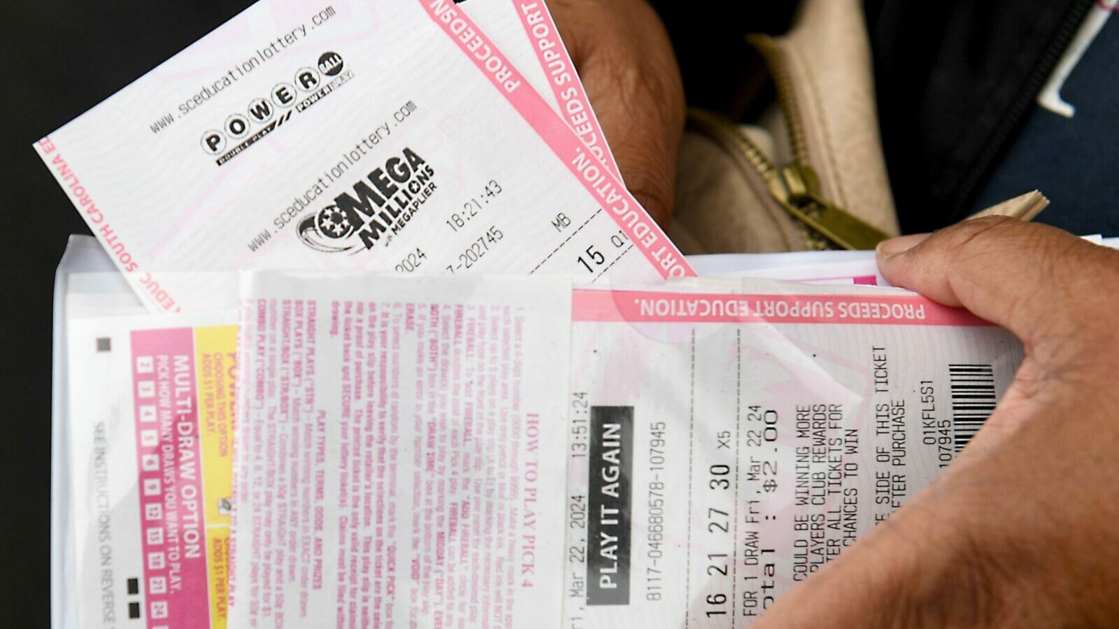 mega millions powerball tickets