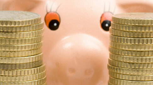 piggy bank coins