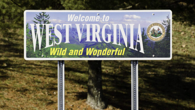 west virginia sign