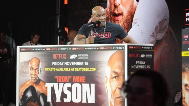 mike tyson presser