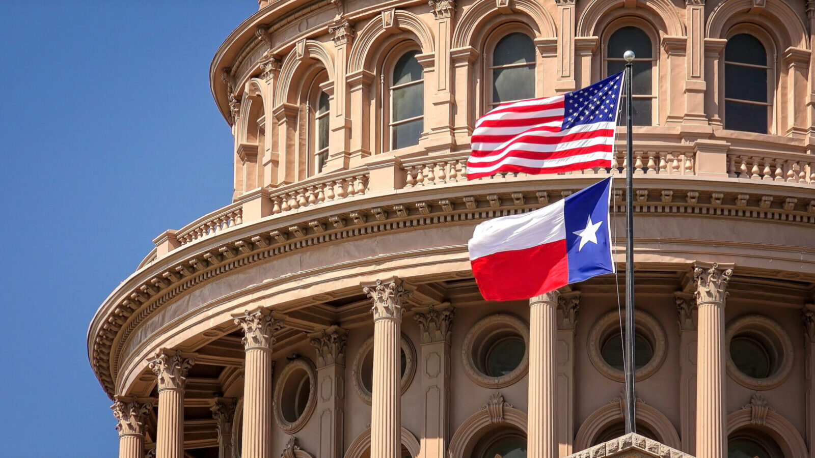 texas flags