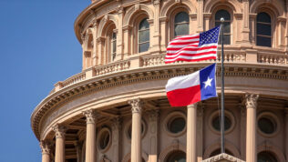 texas flags