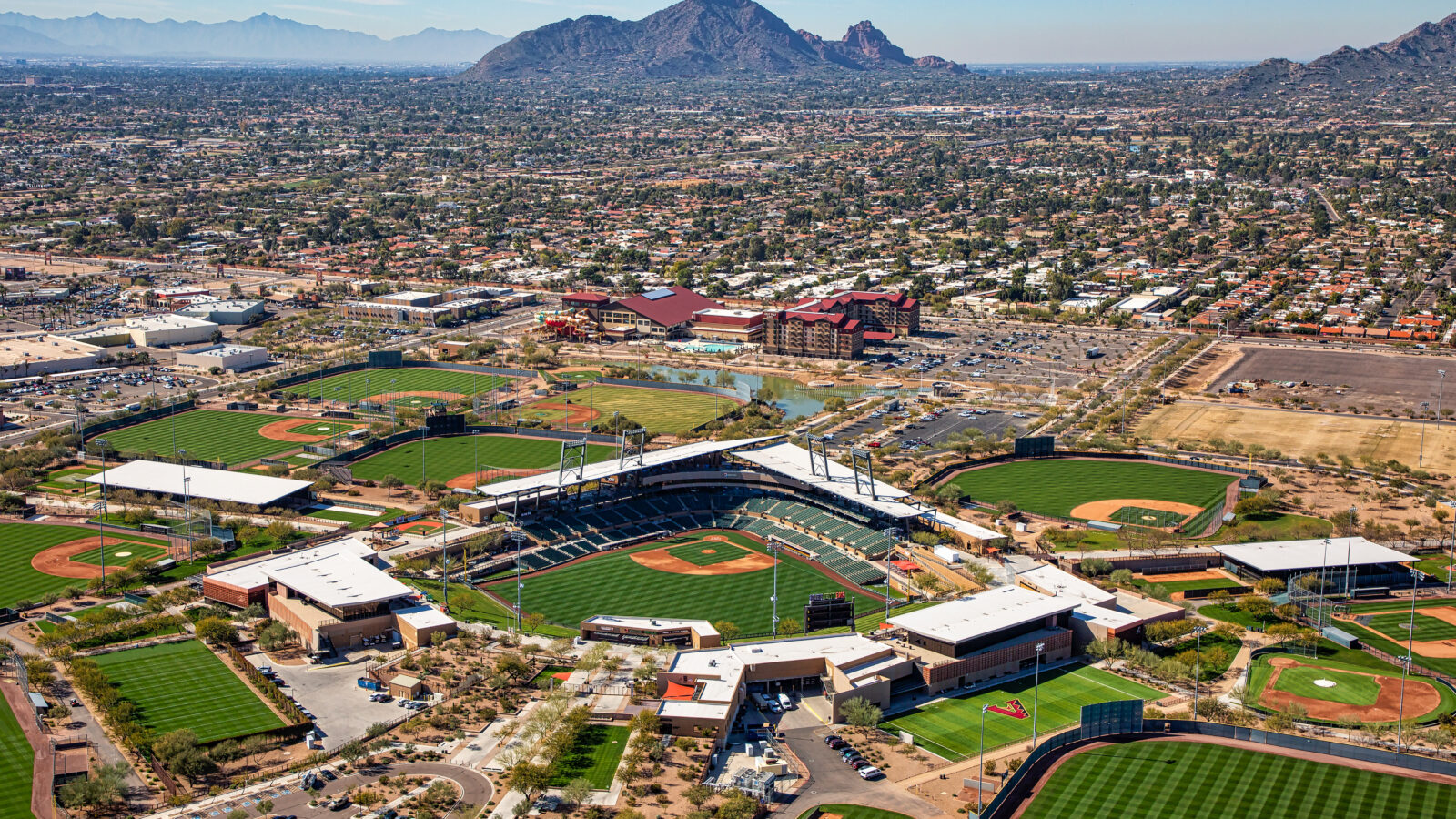 baseball field