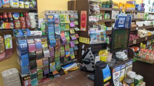 convenience store lottery tickets