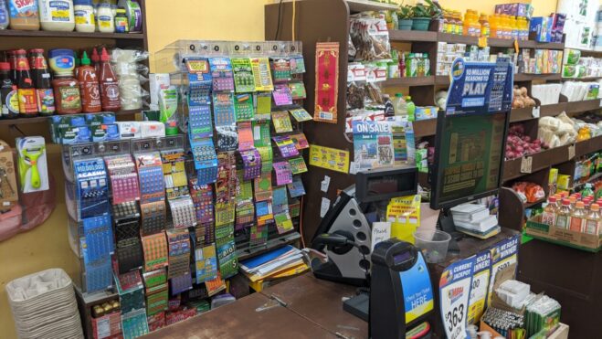 convenience store lottery tickets